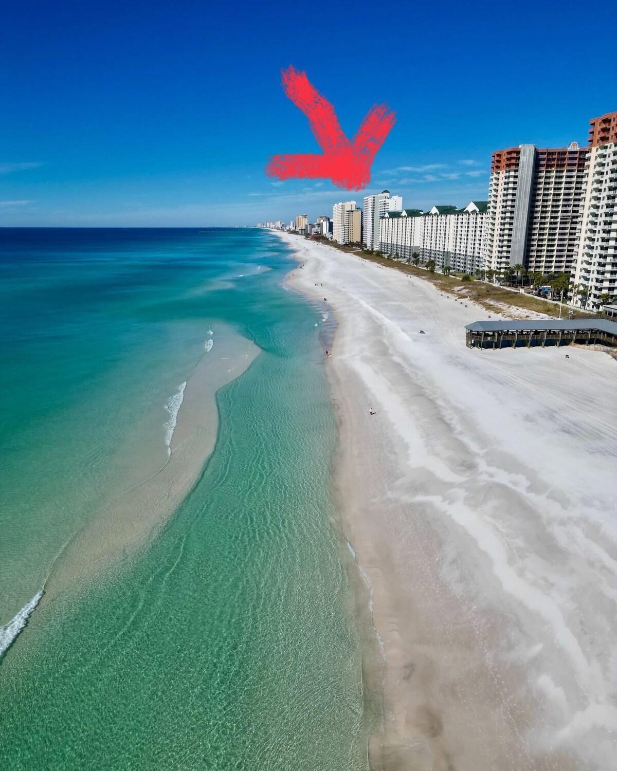 Apartment Stunning Ocean Front 2br 2ba Free Lounges *